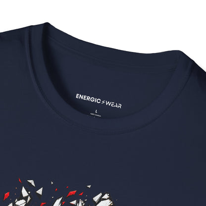 Graphic fitness T-shirt featuring the "Let Your Focus Finish the Sentence" design.
