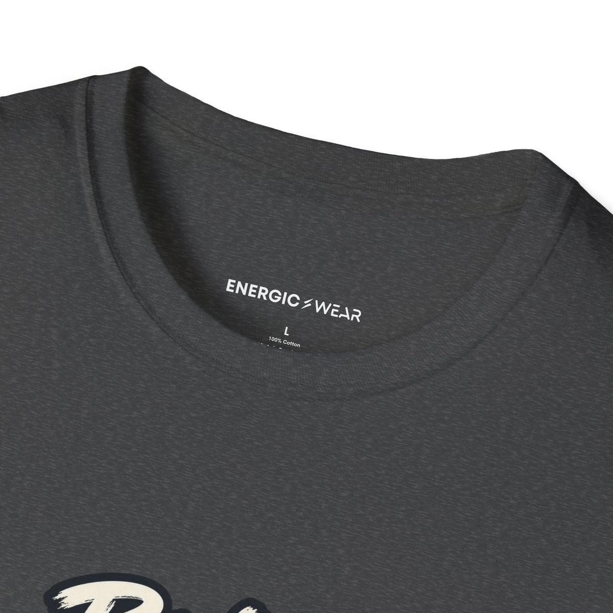 Graphic fitness T-shirt featuring the "Bring Patience to the Plateau" design.
