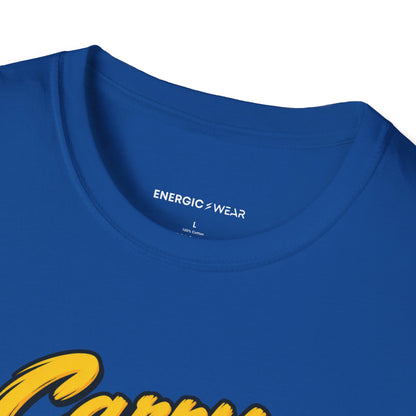 Graphic fitness T-shirt featuring the "Carry the Beat Through the Last Chorus" design.