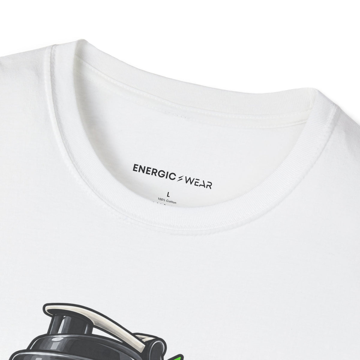 Graphic fitness T-shirt featuring the "My Shaker Lid Demands a Pre-Flight Check" design.