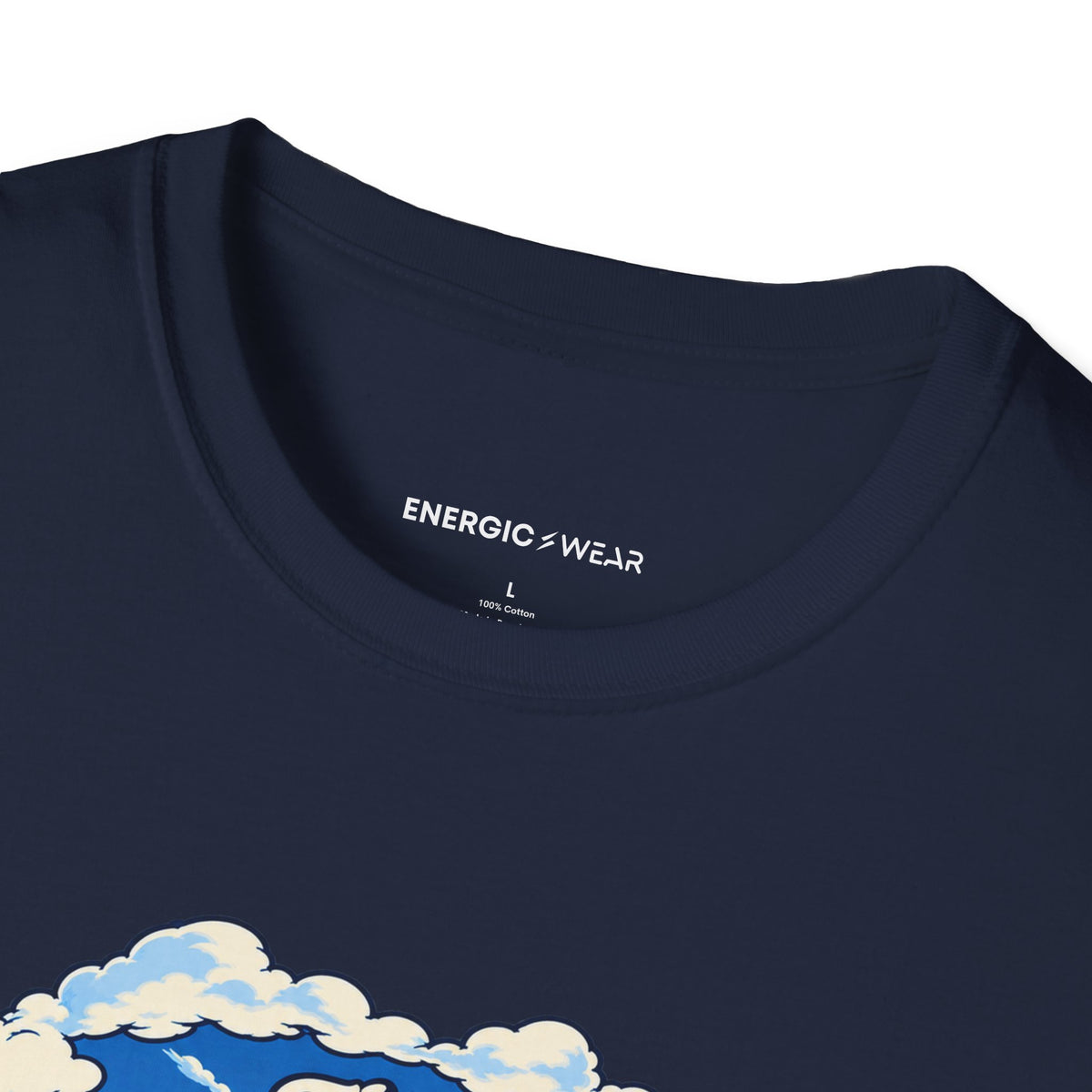 Graphic fitness T-shirt featuring the "The Cooldown Is Where I Notice the Sky" design.