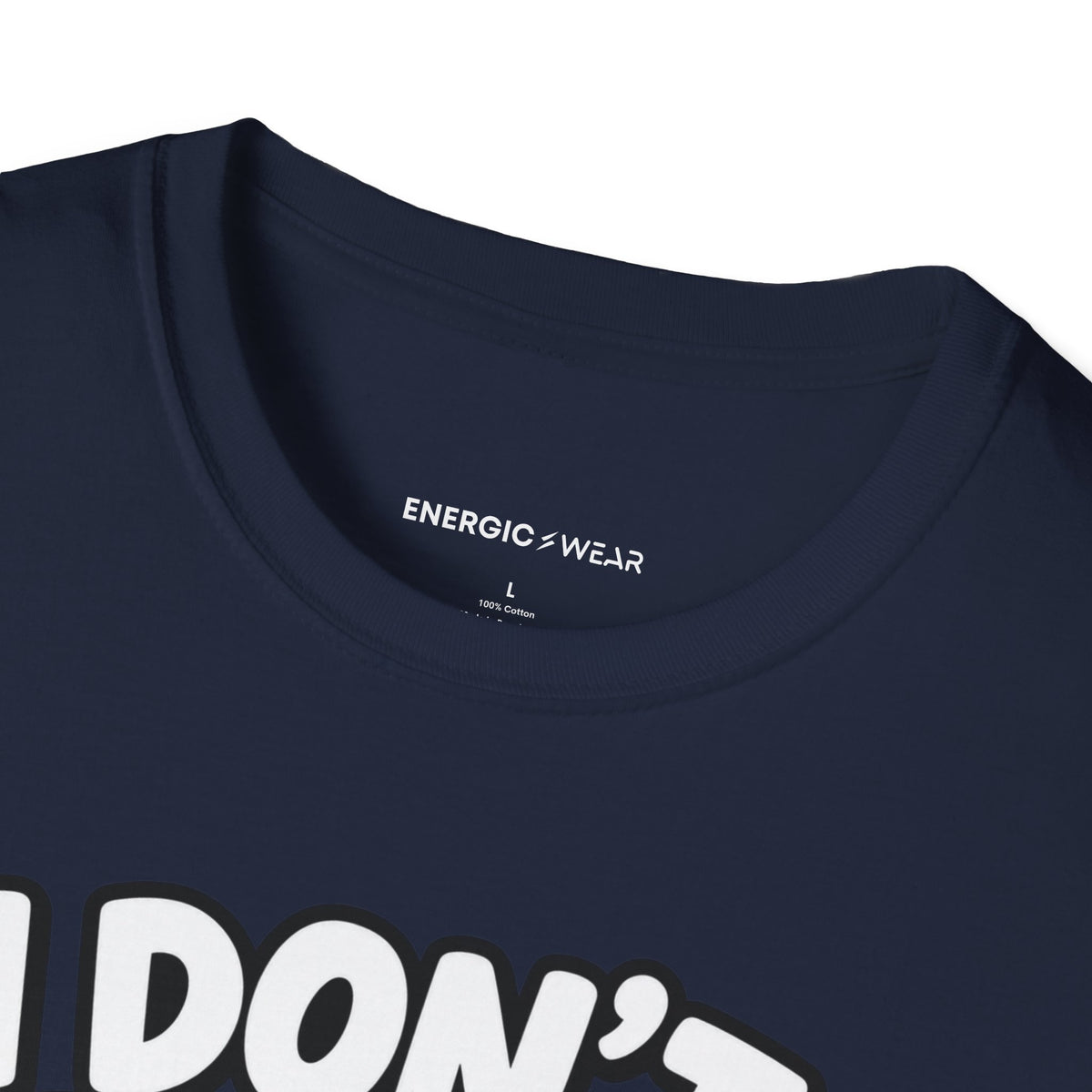 Graphic fitness T-shirt featuring the "I Don't Run, I Take Brisk Walks to the Fridge" design.