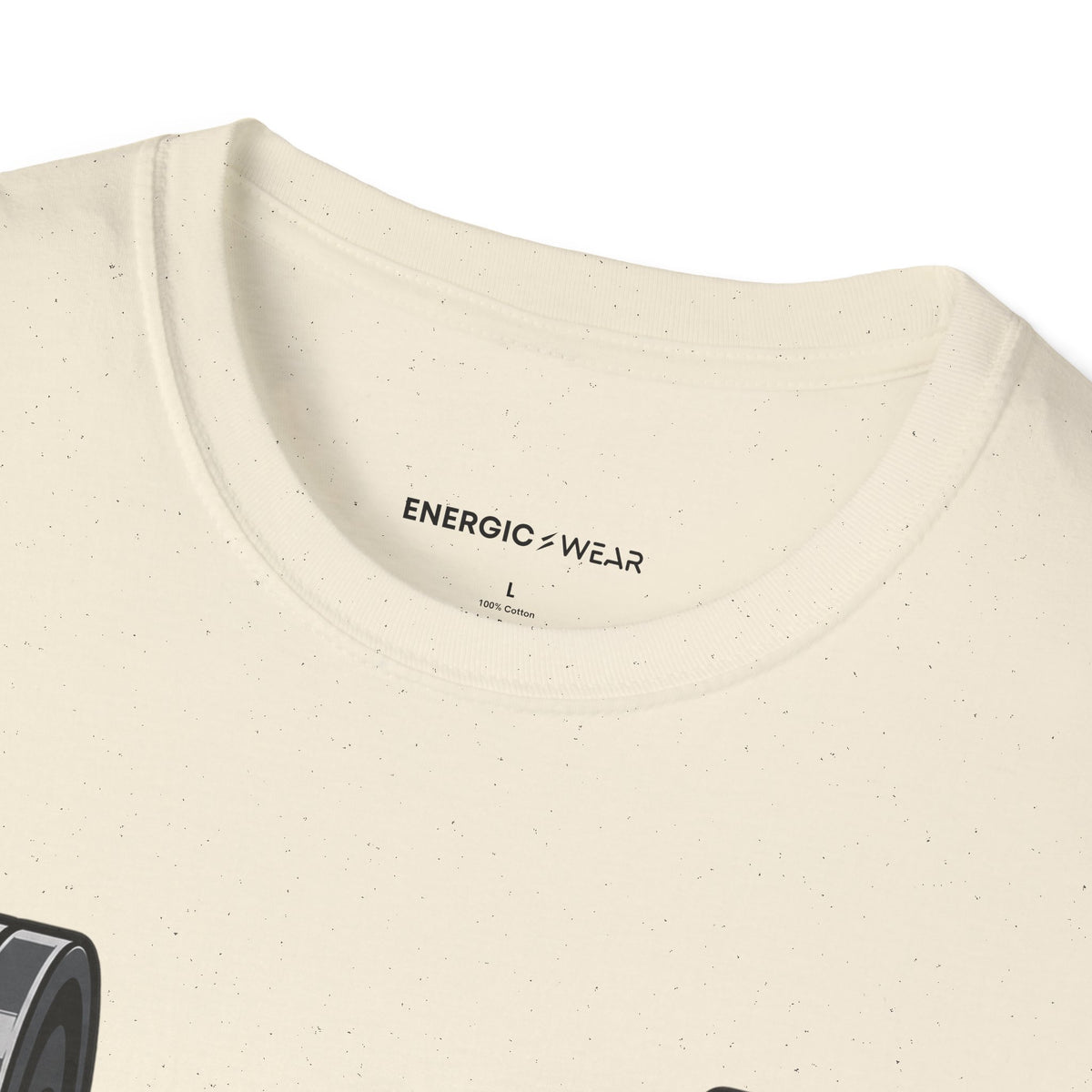 Graphic fitness T-shirt featuring the "The Pause Is Part of the Power" design.