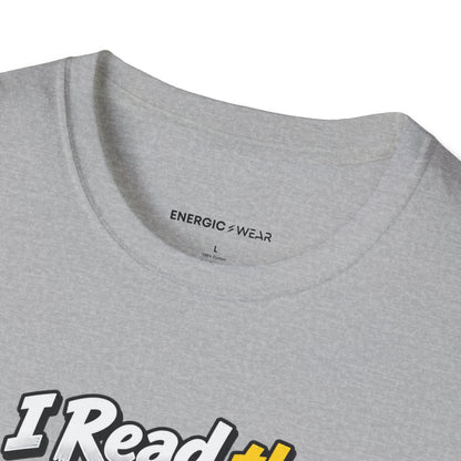 Graphic fitness T-shirt featuring the "I Read the Workout and Requested a Second Opinion" design.