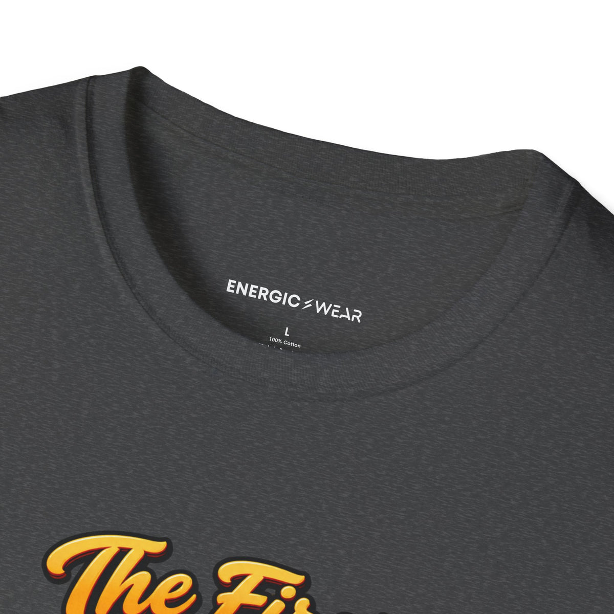 Graphic fitness T-shirt featuring the "The First Ten Minutes Are an Invitation" design.