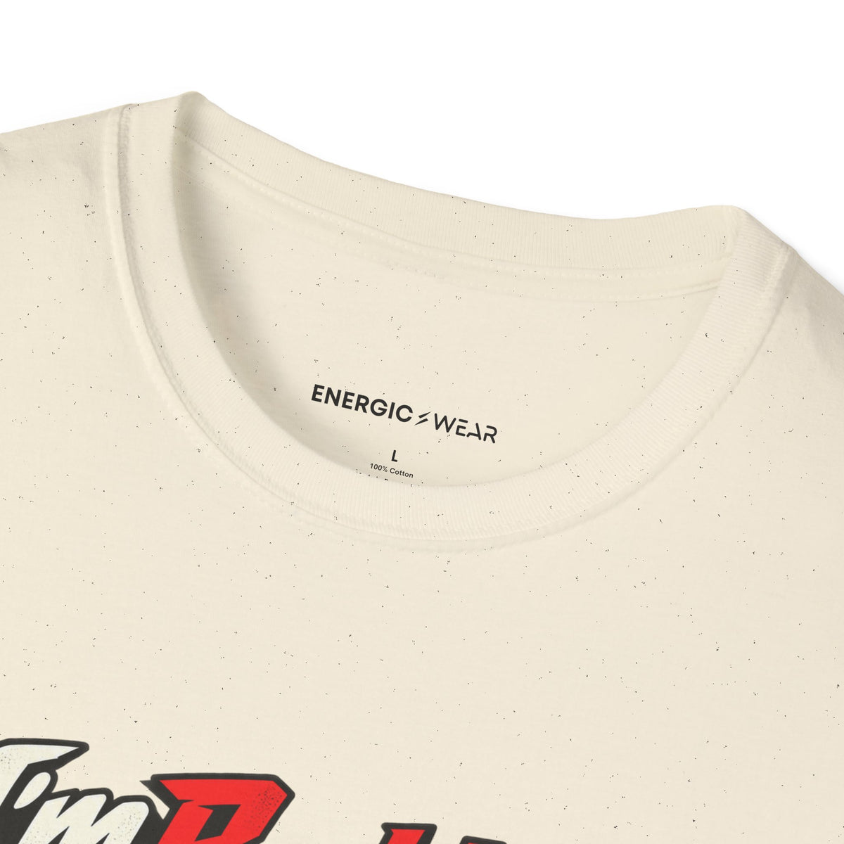Graphic fitness T-shirt featuring the "I'm Building the Athlete I Used to Watch" design.
