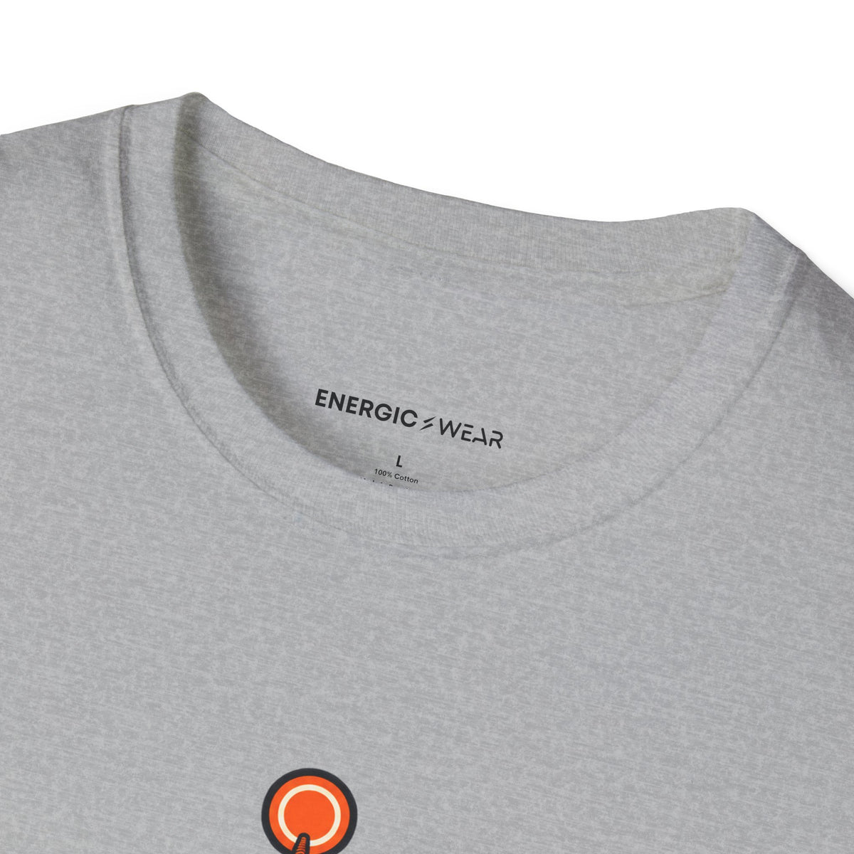 Graphic fitness T-shirt featuring the "The Top of the Rope Is a Perspective" design.