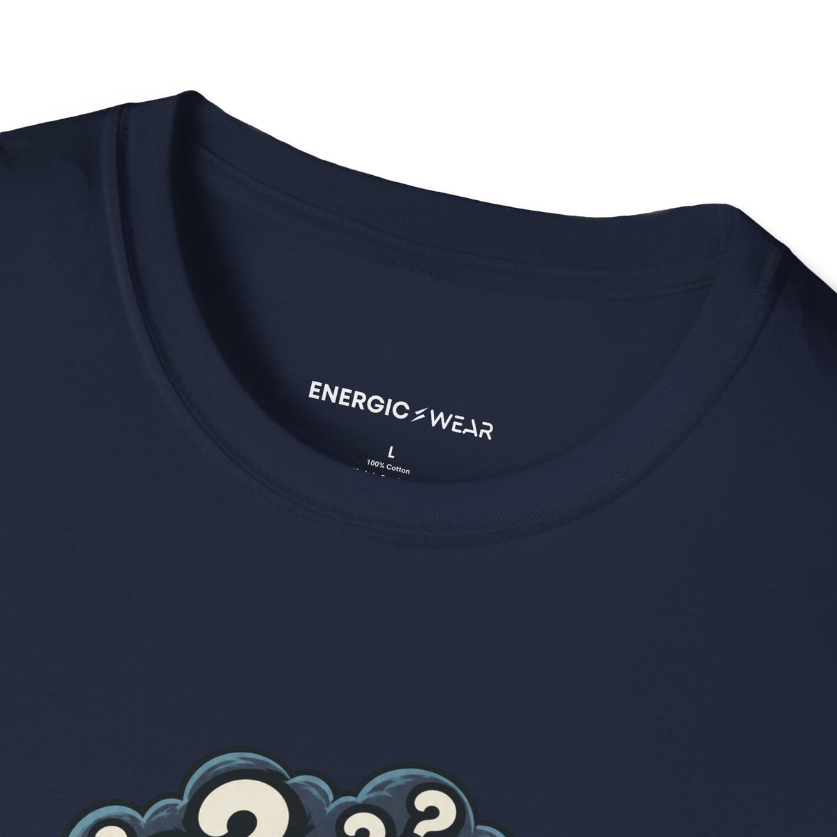 Graphic fitness T-shirt featuring the "I Brought Chalk to a Confidence Problem" design.