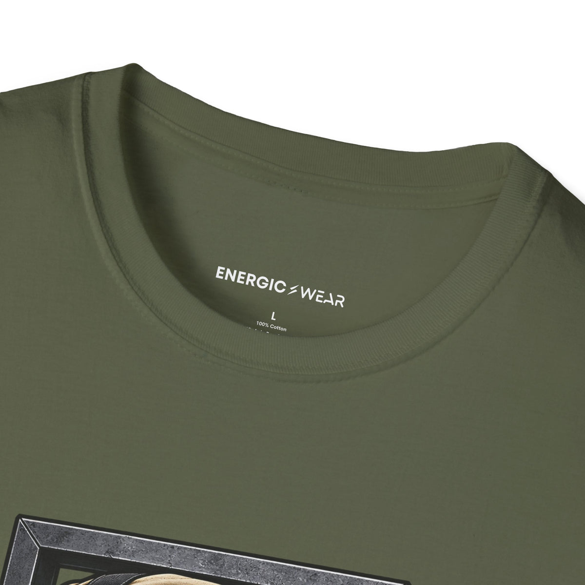 Graphic fitness T-shirt featuring the "My Sandbag Rearranges the Rules of Heavy" design.