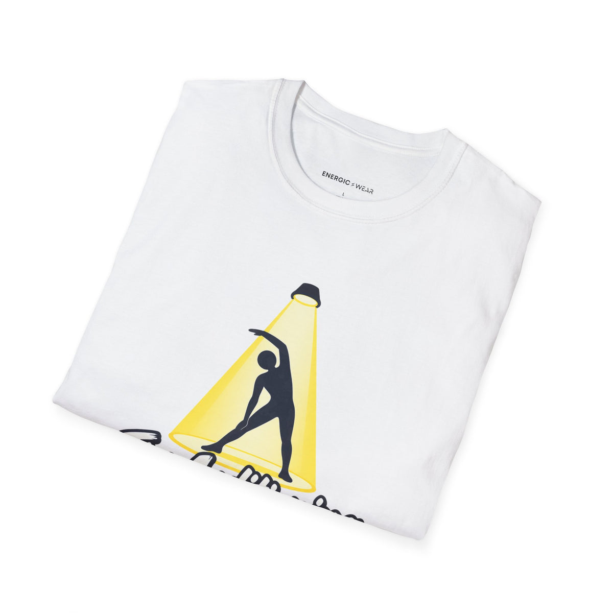 Graphic fitness T-shirt featuring the "I'm Auditioning for the Cooldown" design.