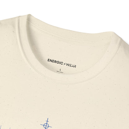 Graphic fitness T-shirt featuring the "Make the Unloaded Bar Look Intentional" design.