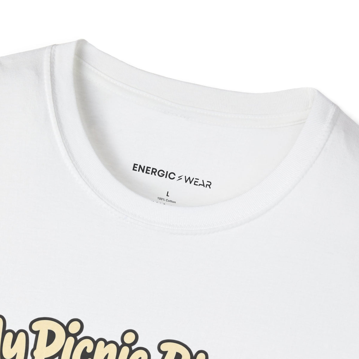 Graphic fitness T-shirt featuring the "My Picnic Blanket Has a Cooldown Reservation" design.