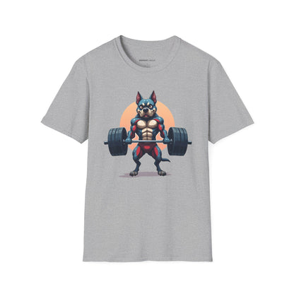 Muscular Fit Dog! TShirt – Motivational Tee