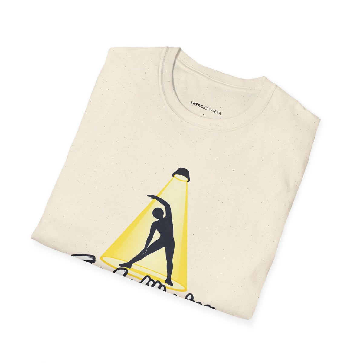 Graphic fitness T-shirt featuring the "I'm Auditioning for the Cooldown" design.