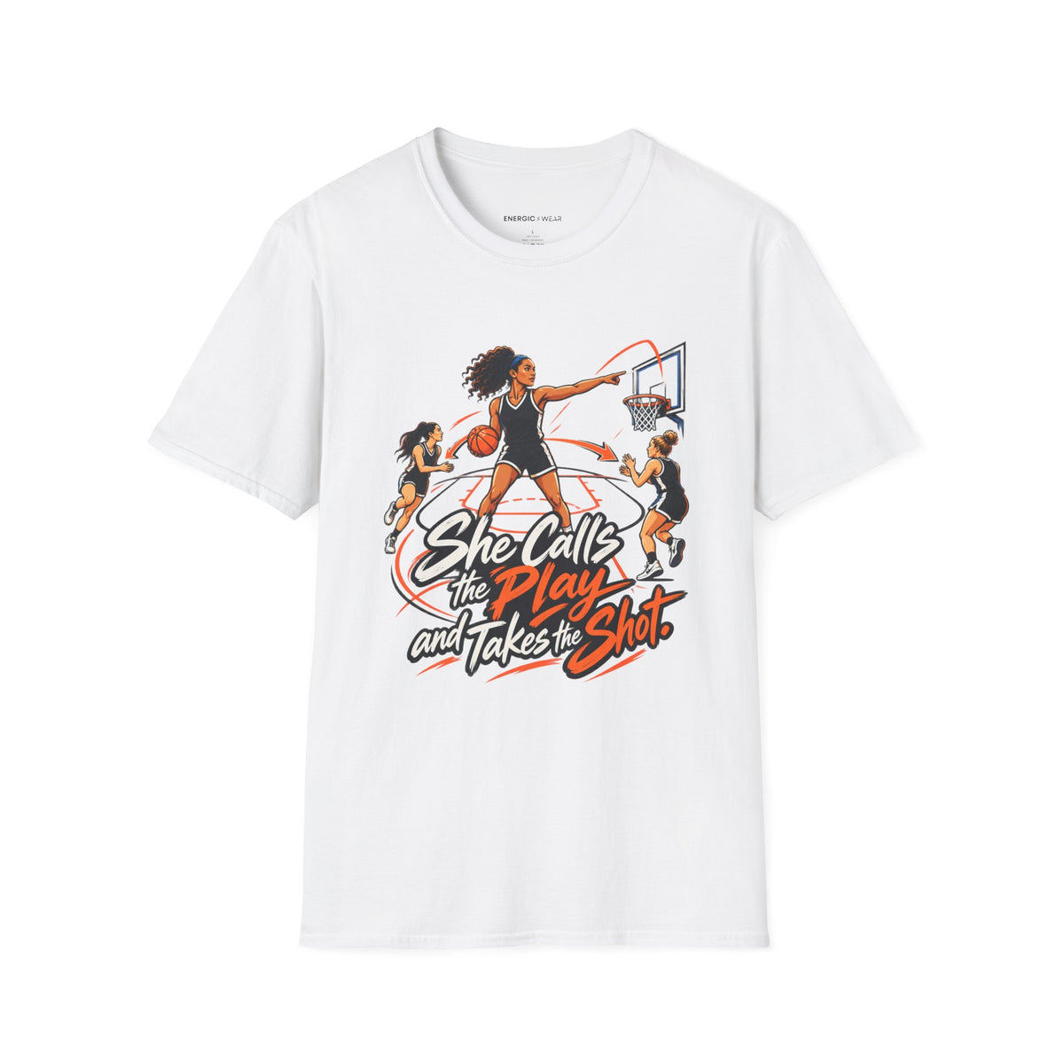 She Calls the Play and Takes the Shot T-Shirt