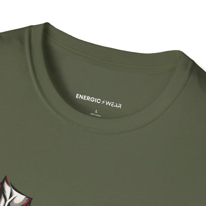 Graphic fitness T-shirt featuring the "My Forearms Keep Their End of the Bargain" design.