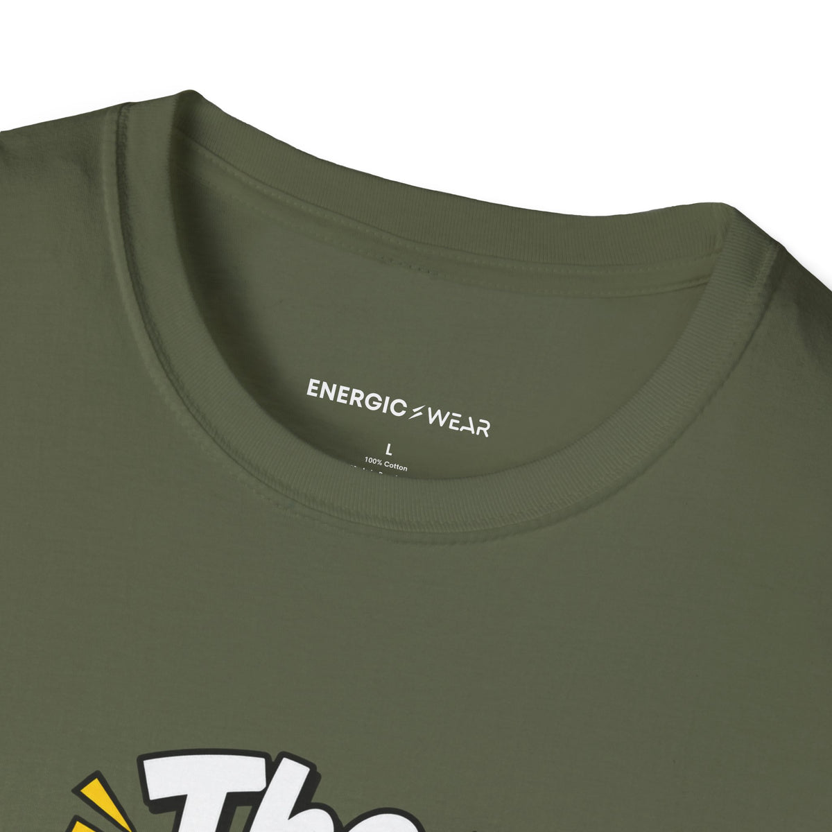 Graphic fitness T-shirt featuring the "The Resistance Band Started It" design.