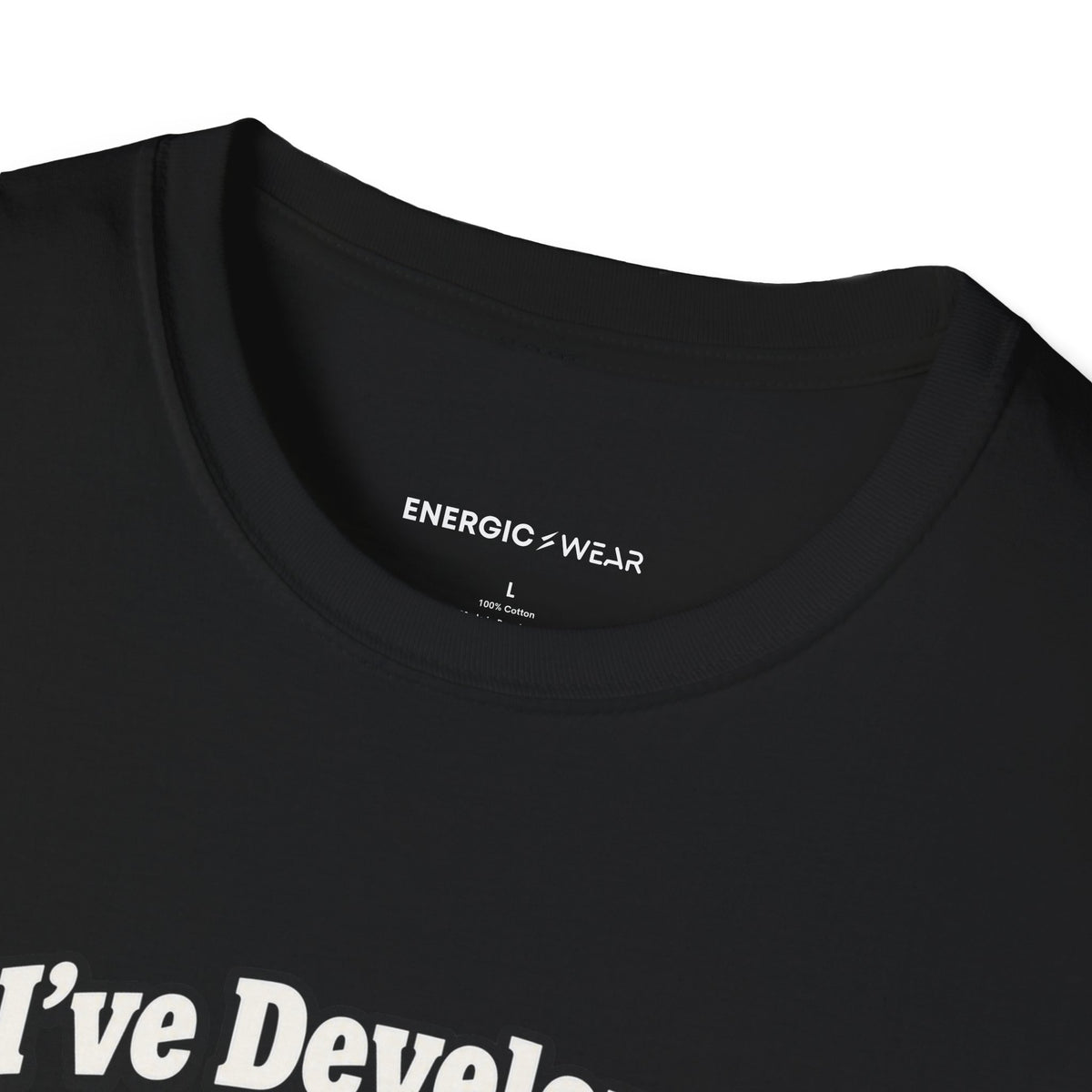Graphic fitness T-shirt featuring the "I ve Developed Strong Opinions About Bench Upholstery" design.