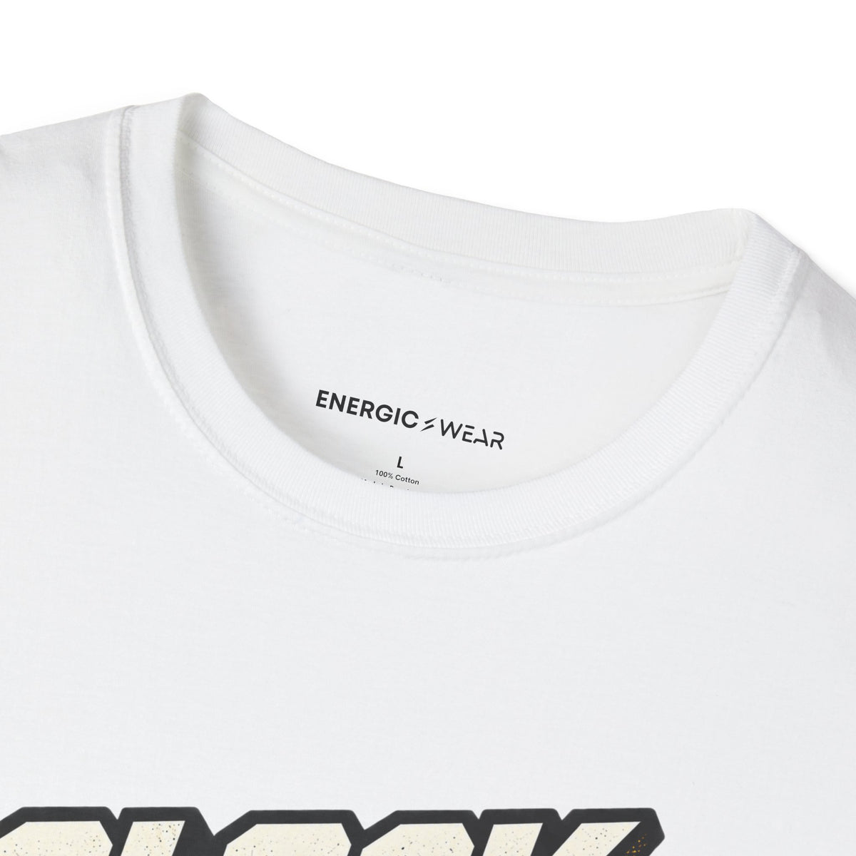 Graphic fitness T-shirt featuring the "Clock Out, Lock In" design.
