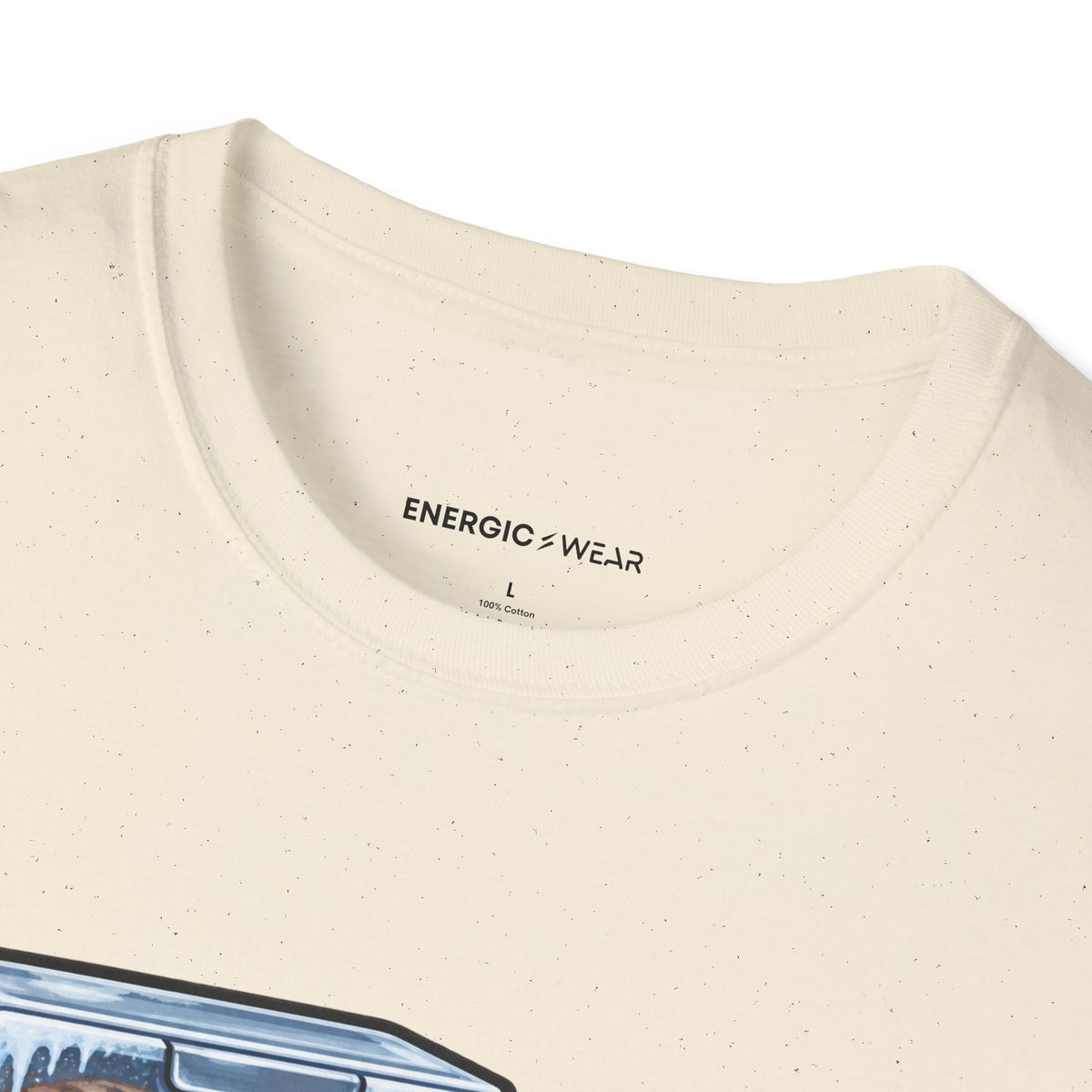 Graphic fitness T-shirt featuring the "My Freezer Is Part of the Training Plan" design.