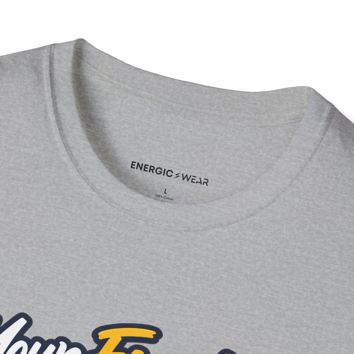 Graphic fitness T-shirt featuring the "Your Finish Is Worth Waiting For" design.