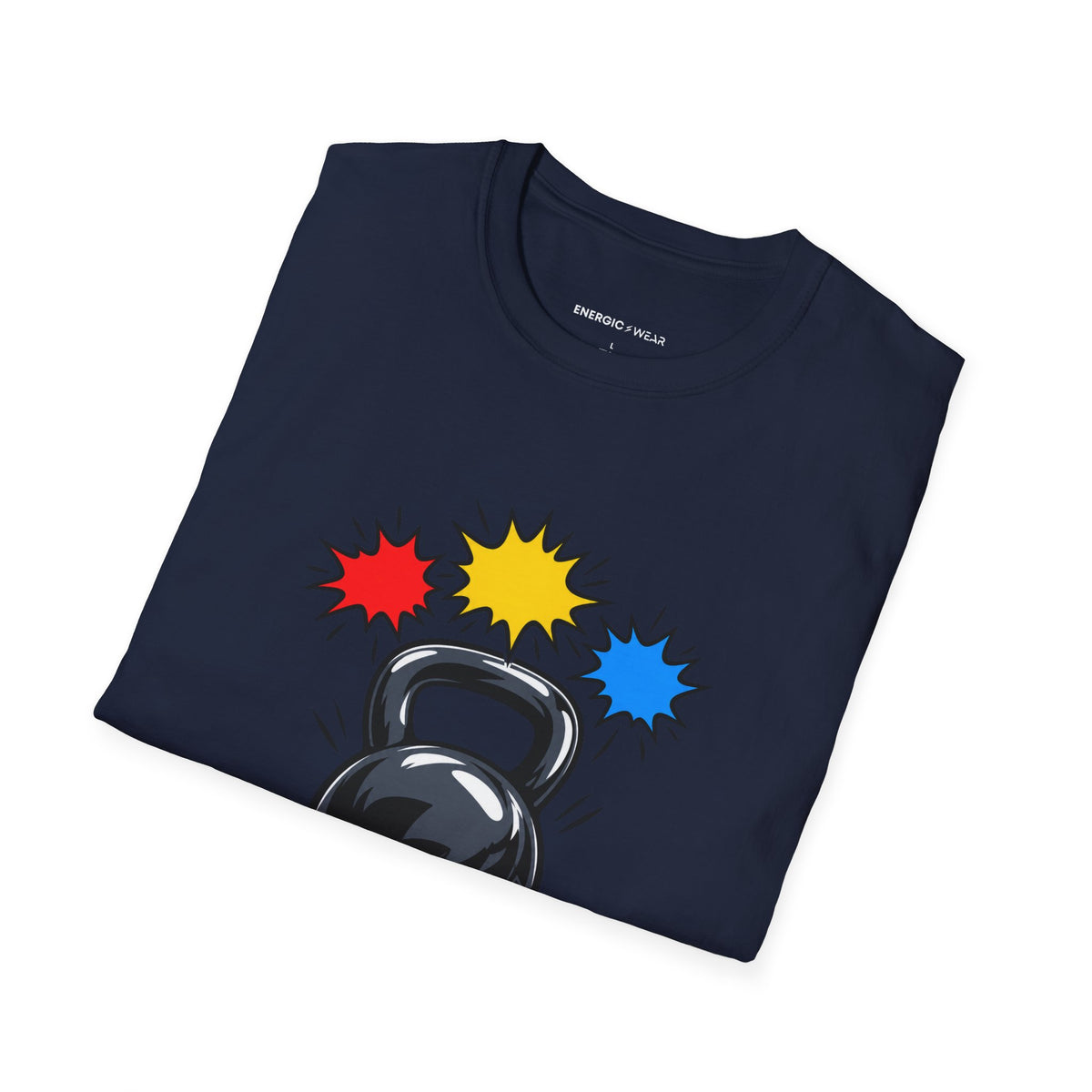 Graphic fitness T-shirt featuring the "I've Reached the Making-Noises Stage" design.