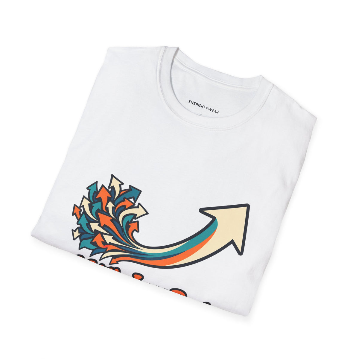 Graphic fitness T-shirt featuring the "A Little Less Rush a Little More Range" design.