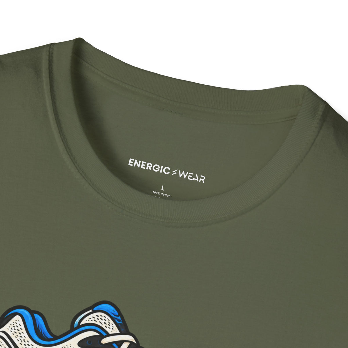 Graphic fitness T-shirt featuring the "Fueling This Workout Is a Group Project" design.
