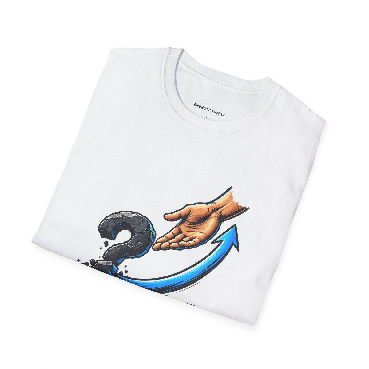 Graphic fitness T-shirt featuring the "The Bravest Rep Was Asking for Help" design.