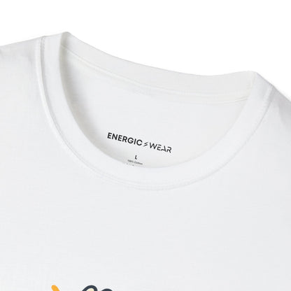 Graphic fitness T-shirt featuring the "My Yoga Blocks Are Building Trust" design.