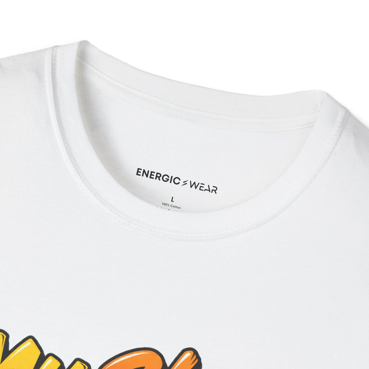 Graphic fitness T-shirt featuring the "My Shoes Squeak with Confidence" design.