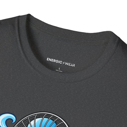 Graphic fitness T-shirt featuring the "The Fan Is My Favorite Training Partner" design.