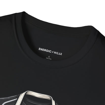 Graphic fitness T-shirt featuring the "My Apron Fits Over My Gym Clothes" design.