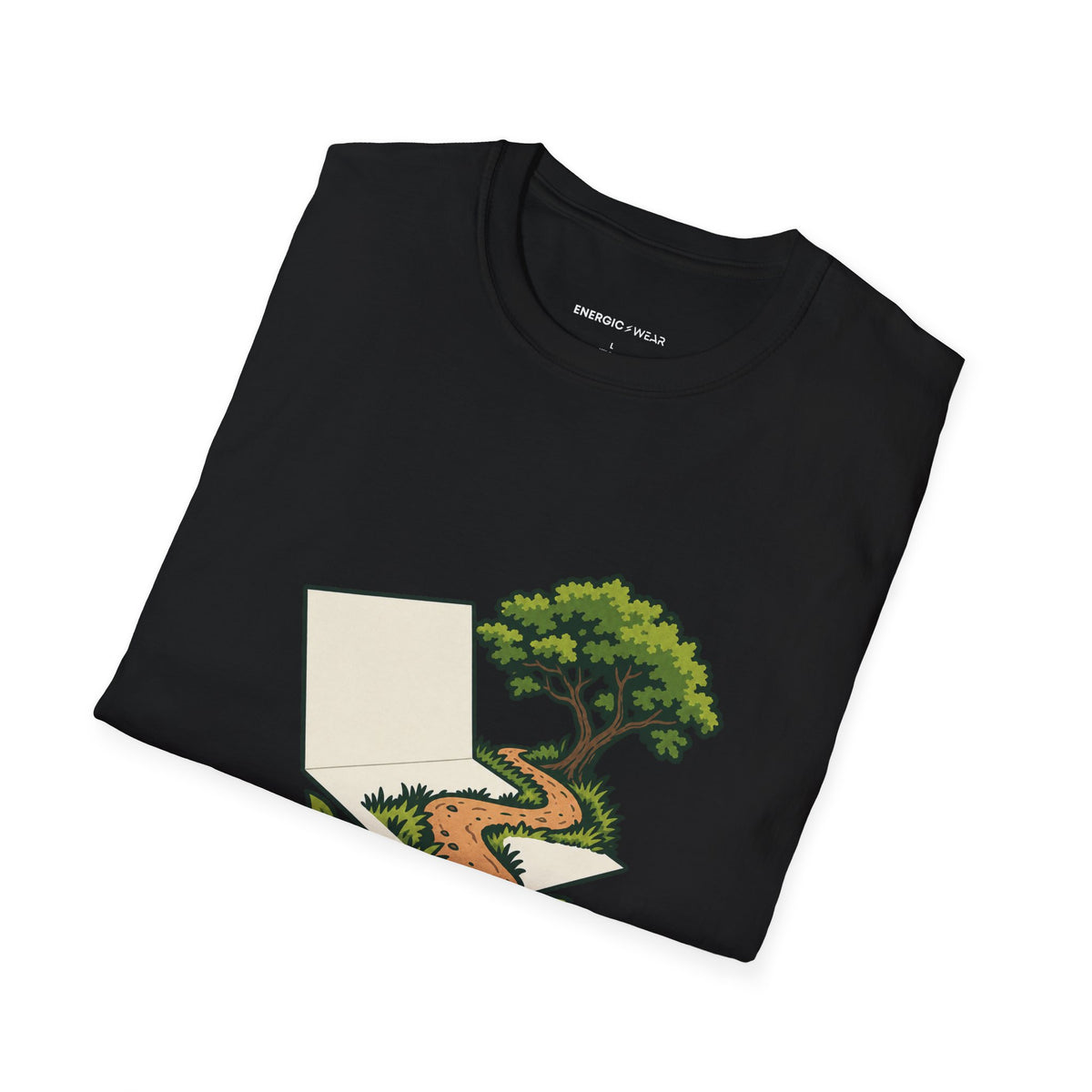 Graphic fitness T-shirt featuring the "I ve Got Plans With the Outside" design.