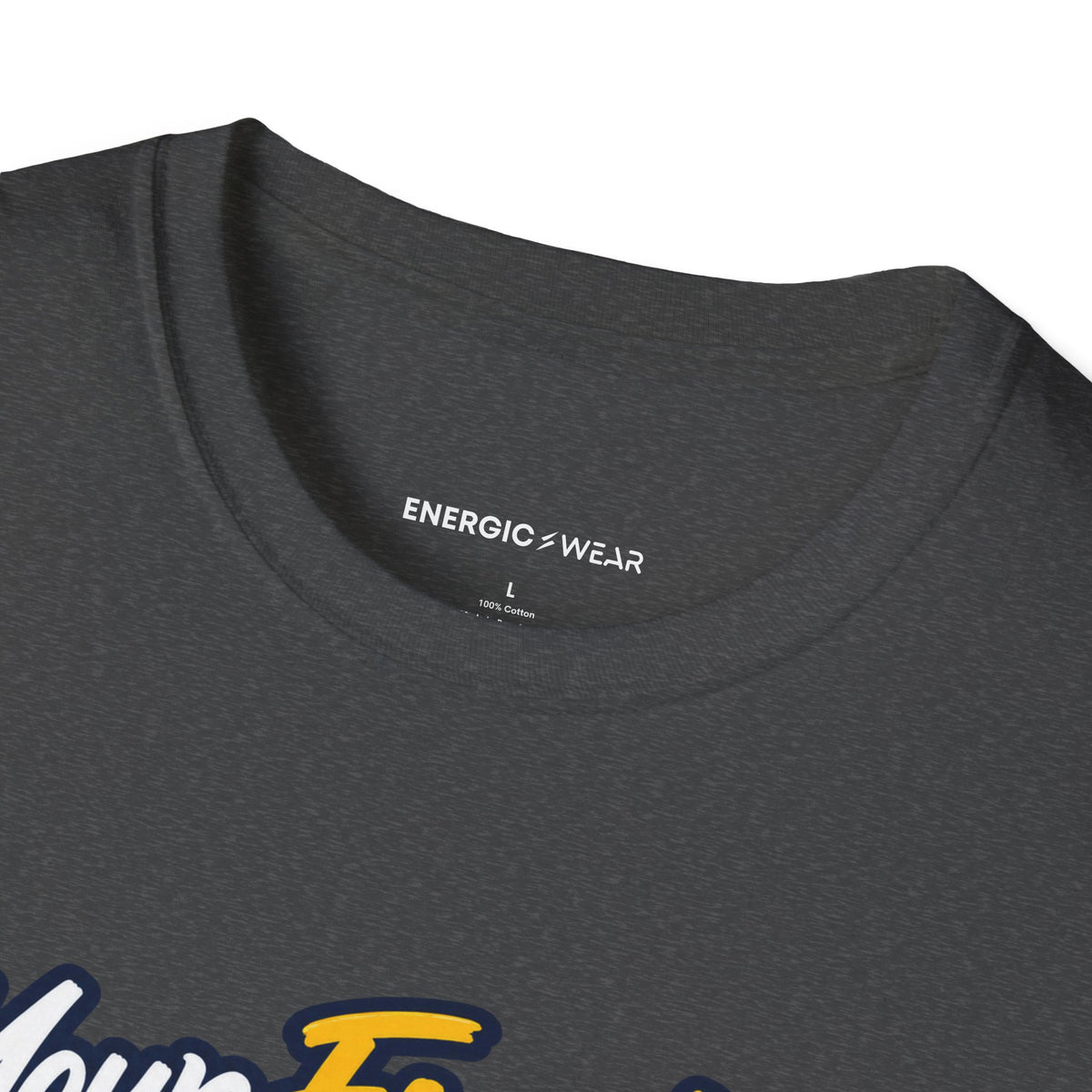 Graphic fitness T-shirt featuring the "Your Finish Is Worth Waiting For" design.