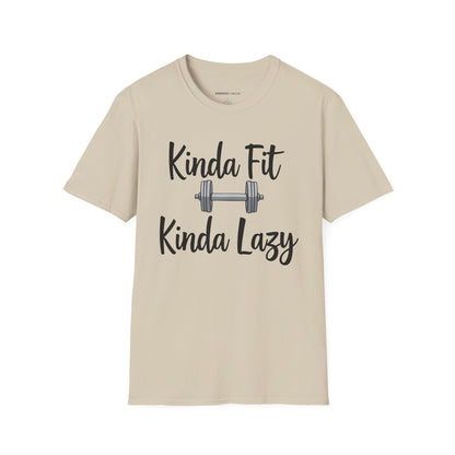 Kinda Fit Kinda Lazy! Funny Workout Shirt