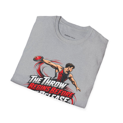 The Throw Begins Before the Release T-Shirt