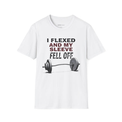 I FLEXED And My SLEEVES FELL Off! Funny Fitness Tee