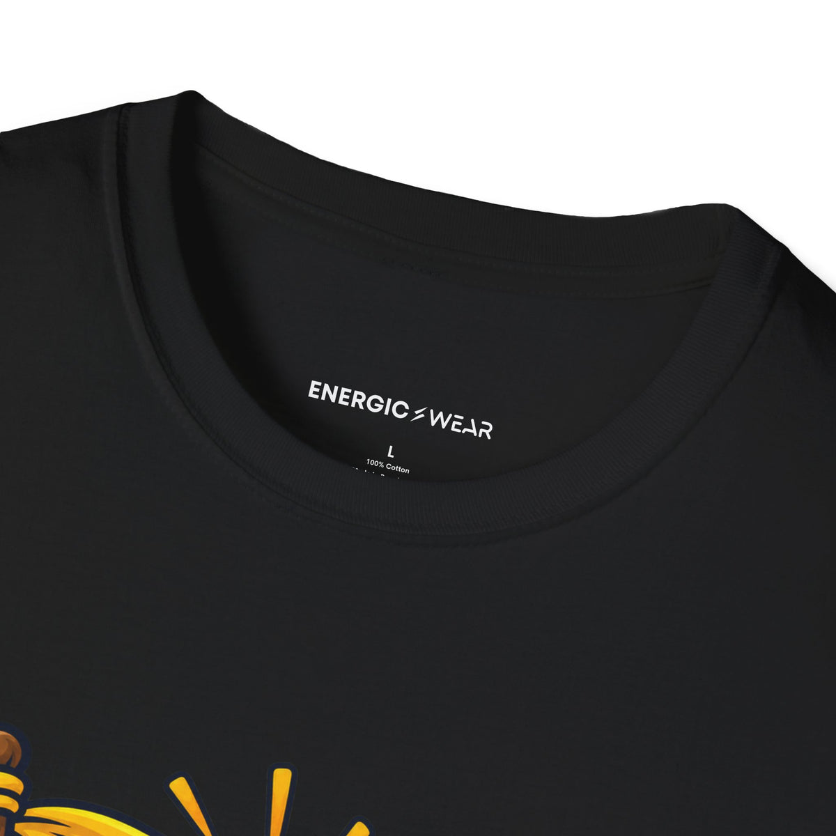 Graphic fitness T-shirt featuring the "I Get to Be Proud Before I'm Finished" design.