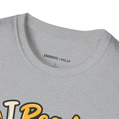 Graphic fitness T-shirt featuring the "I Read Recipes Like Training Programs" design.