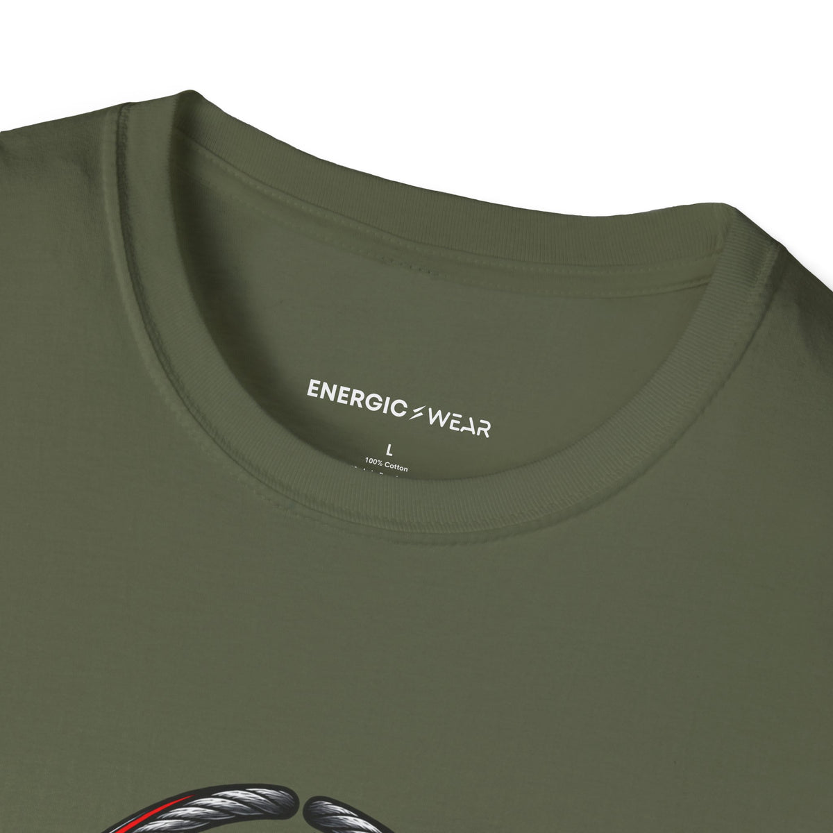 Graphic fitness T-shirt featuring the "Build a Back That Backs You" design.