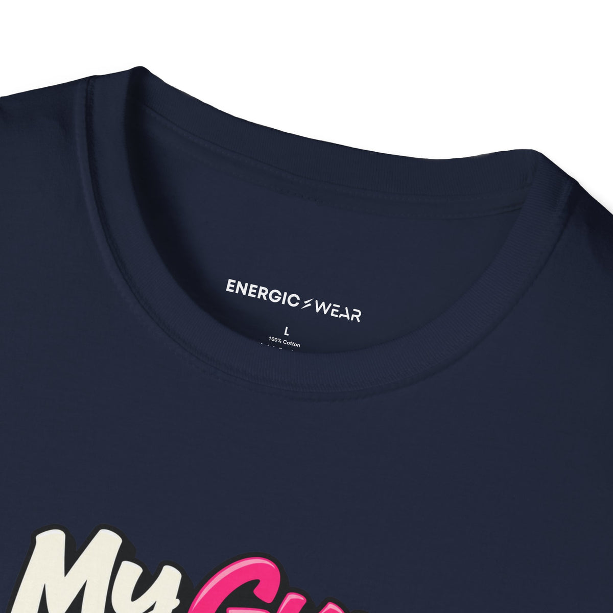 Graphic fitness T-shirt featuring the "My Gym Ponytail Has Structural Integrity" design.