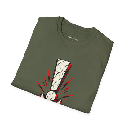 Graphic fitness T-shirt featuring the "My Handstand Has a Solid Argument" design.