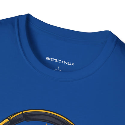Graphic fitness T-shirt featuring the "Worship Has a Place on My Playlist" design.