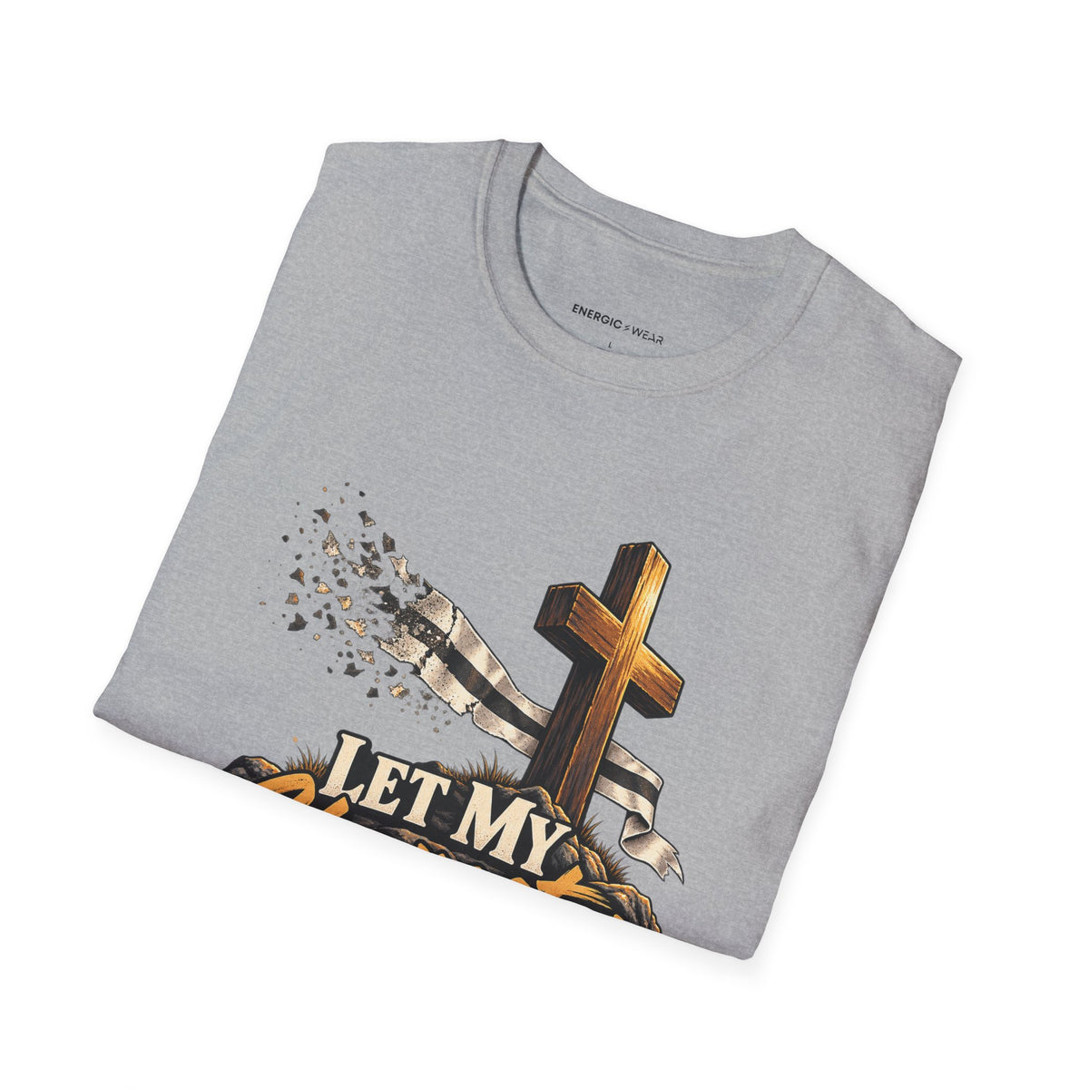 Graphic fitness T-shirt featuring the "Let My Character Outlast My Record" design.