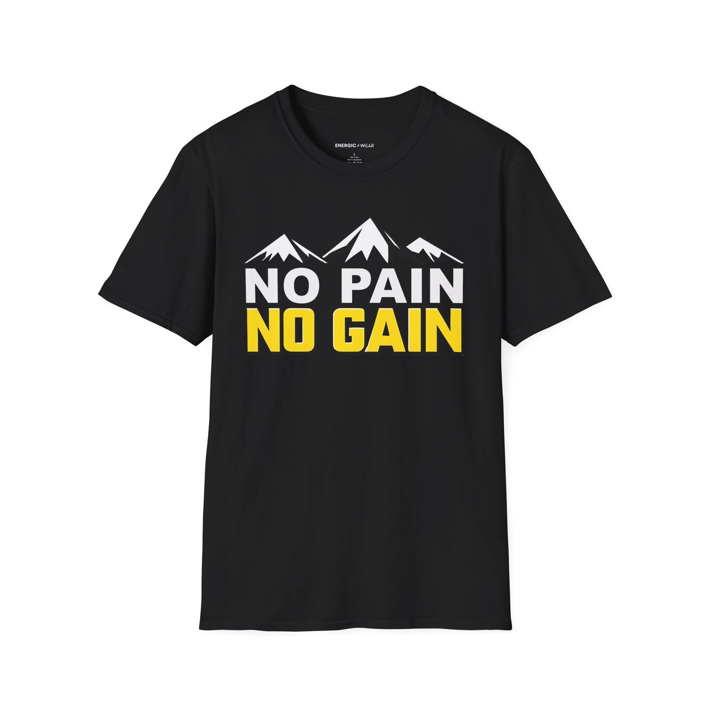 NO PAIN NO Gain! TShirt – Motivational Workout Tee