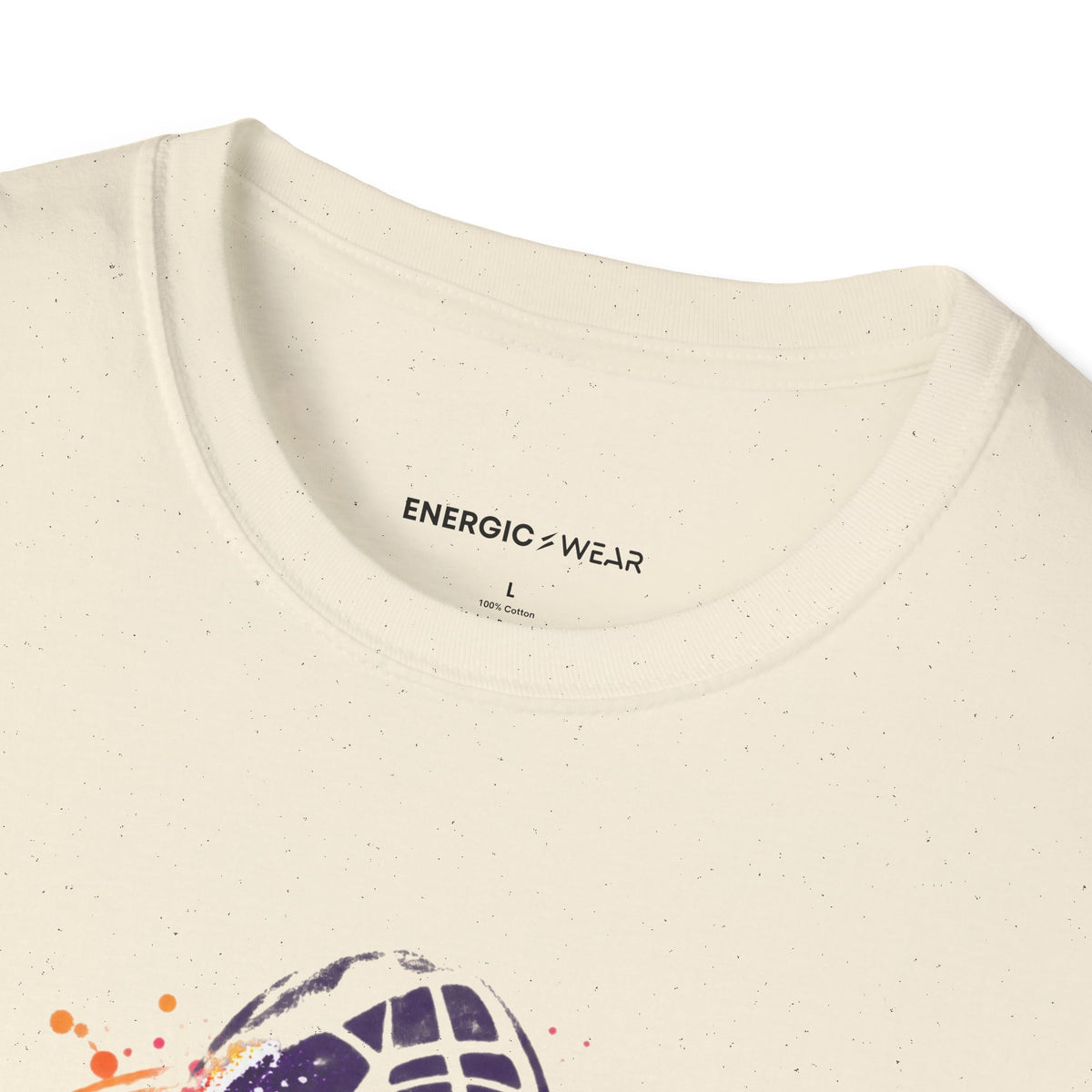 Graphic fitness T-shirt featuring the "She Brought the Spark to Class" design.