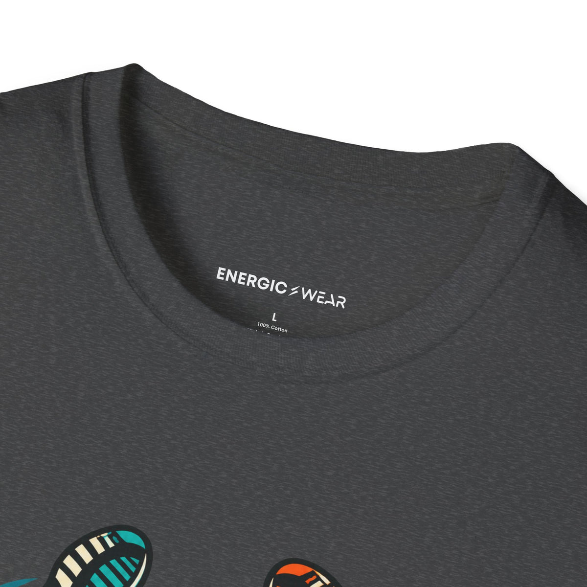 Graphic fitness T-shirt featuring the "She Brings Power to the Eight Count" design.