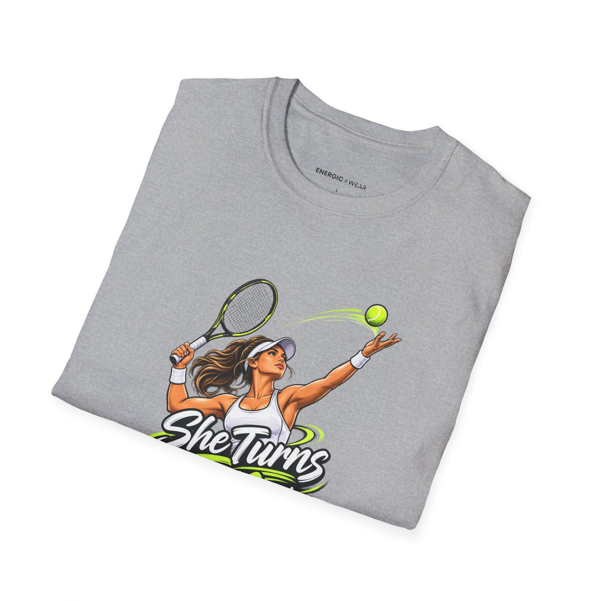 She Turns the Toss into a Winning Serve T-Shirt