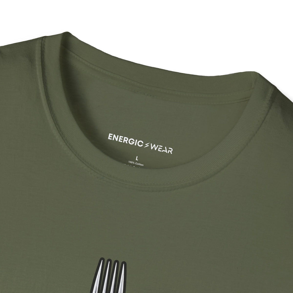 Graphic fitness T-shirt featuring the "Training Plan Bring a Fork" design.